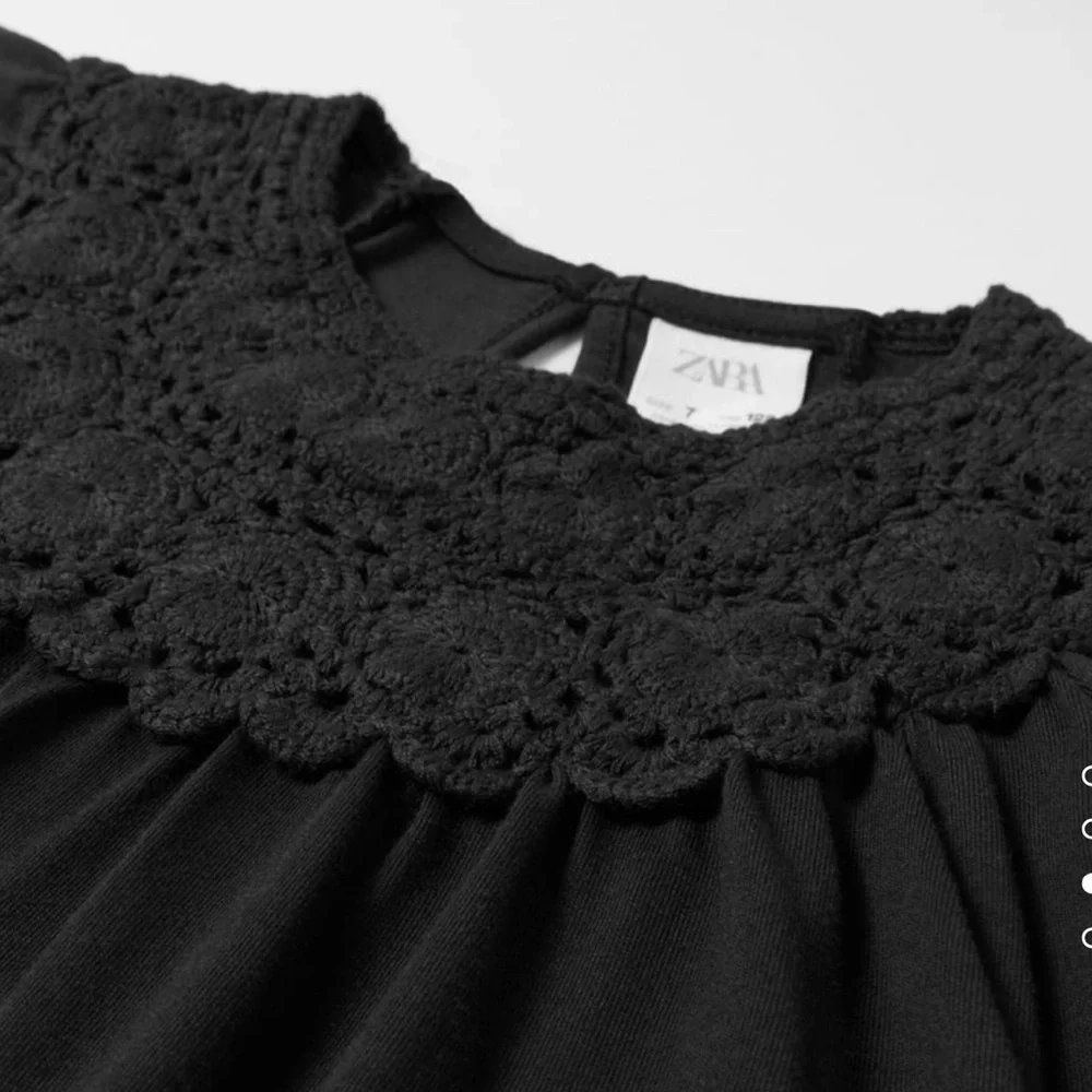 Zara Mixed Crochet Top
